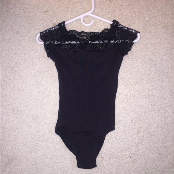 Gaynor Minden Petite lace leotard - Picture 1 of 5